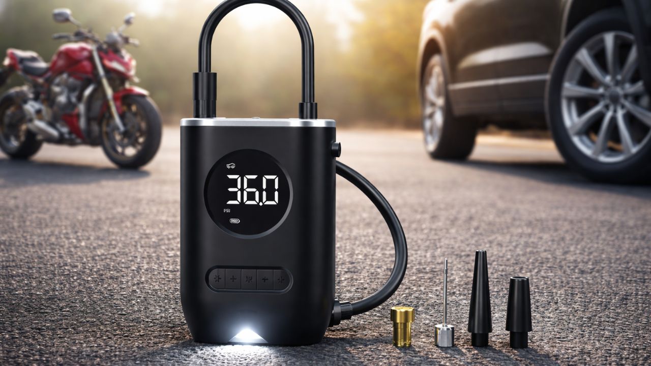 Item portátil ajuda motociclistas e ciclistas no dia a dia