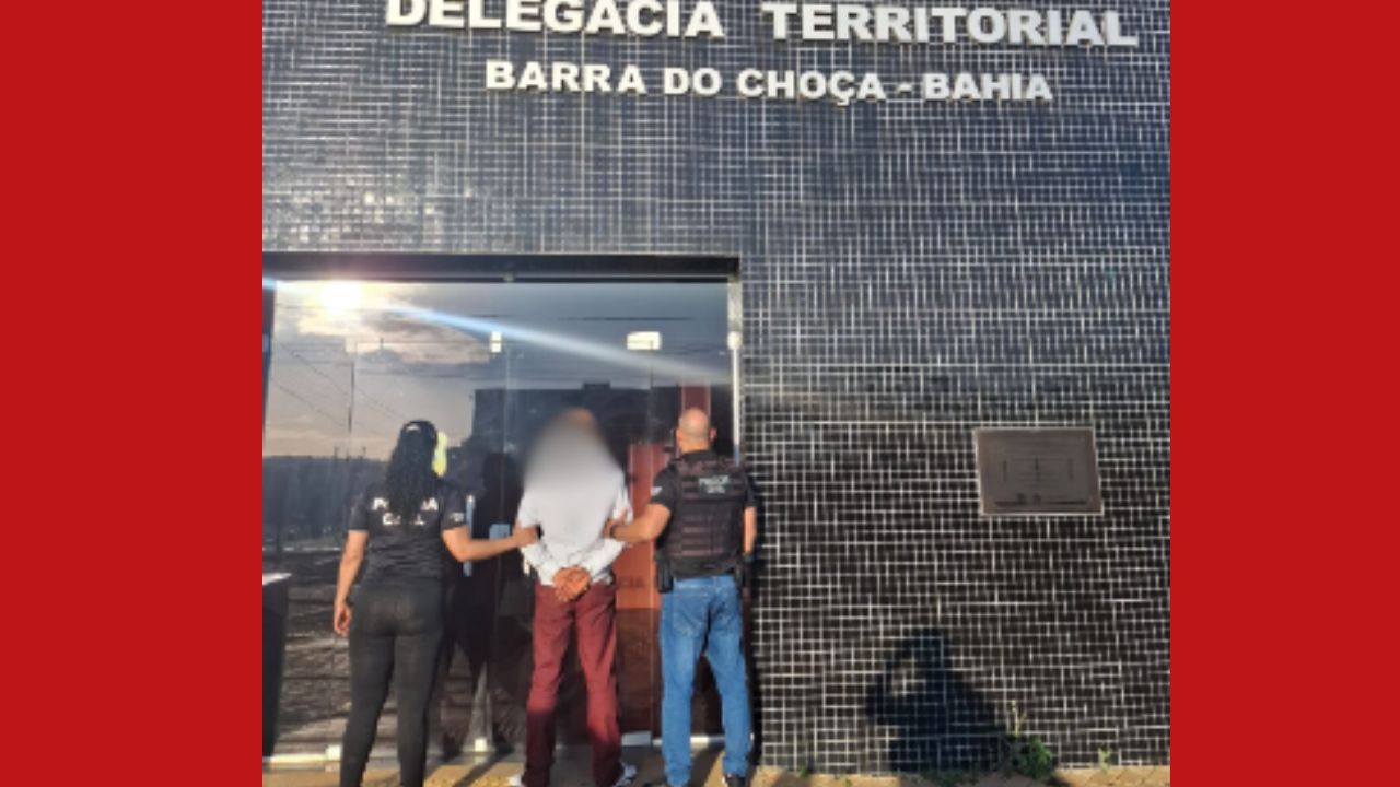 Homem investigado por estupro de vulnerável é preso em Barra do Choça